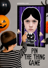 Custom Pin The Thing Game